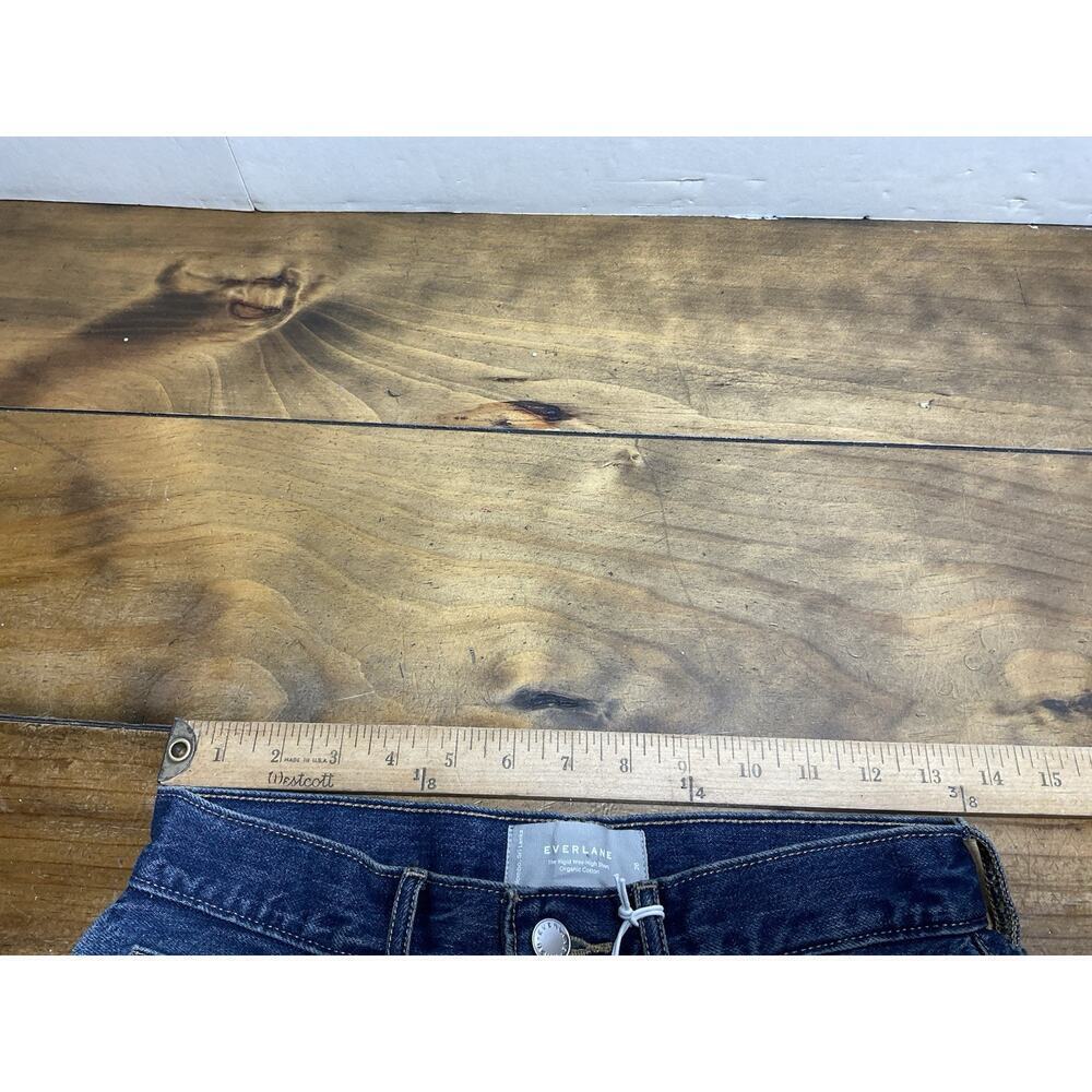 Everlane The Ridged Way-High Short Organic Cotton Distressed Womens Size 26 NWT - Picture 11 of 14